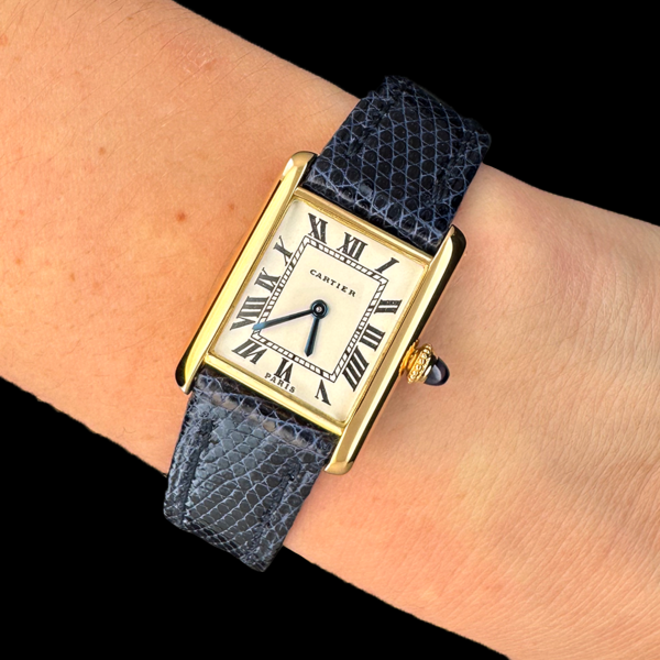 MONTRE CARTIER MINI TANK LOUIS CARTIER OR JAUNE – Image 4
