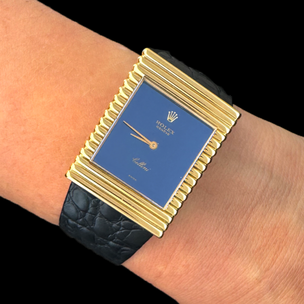 MONTRE ROLEX CÉLLINI OR JAUNE 18 CARATS – Image 4