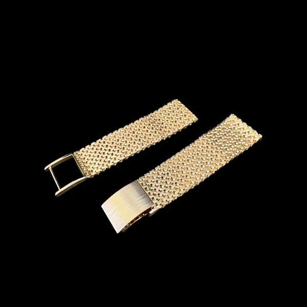 BRACELET DE MONTRE GAY-FRERES OR ROUGE 750 TRES RARE ! – Image 2