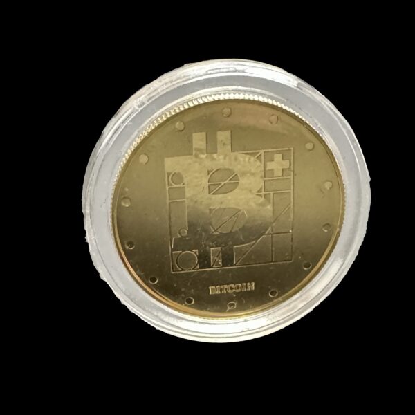 BITCOIN EN OR JAUNE 1/4 OZ FINE GOLD 999.9 – Image 6
