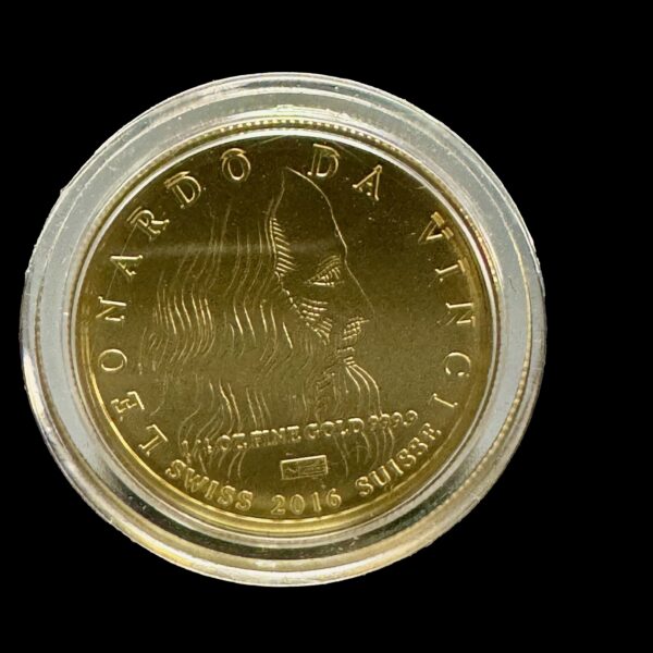 BITCOIN EN OR JAUNE 1/4 OZ FINE GOLD 999.9 – Image 3