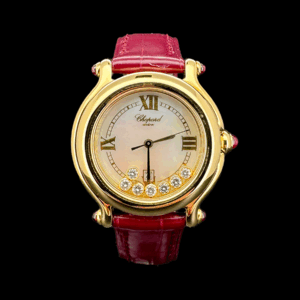 MONTRE CHOPARD HAPPY SPORT DIAMANTS RUBIS