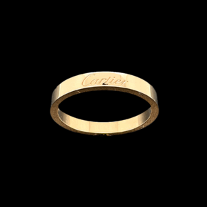 BAGUE ALLIANCE CARTIER EN OR ROSE 750