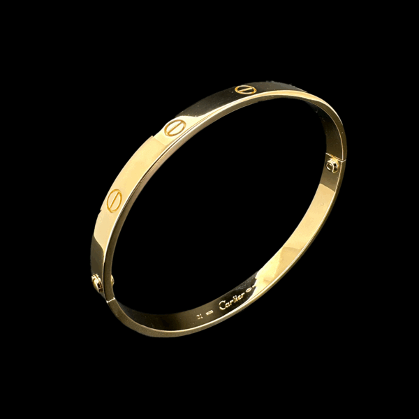 BRACELET CARTIER LOVE OR JAUNE 750 – Image 2