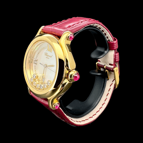 MONTRE CHOPARD HAPPY SPORT DIAMANTS RUBIS – Image 3