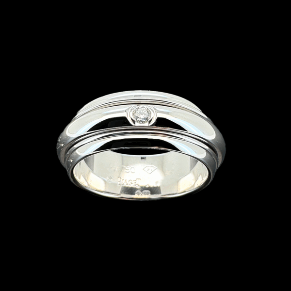 BAGUE PIAGET POSSESSION OR GRIS 750 DIAMANT