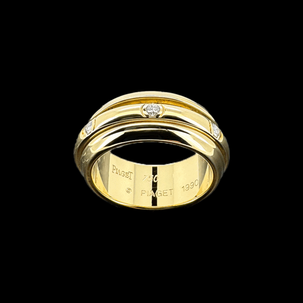 BAGUE PIAGET POSSESSION 1990 OR JAUNE 750