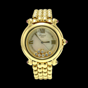 MONTRE CHOPARD HAPPY SPORT OR JAUNE 750