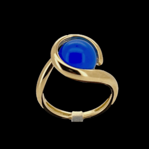 BAGUE GILBERT ALBERT OR JAUNE 750