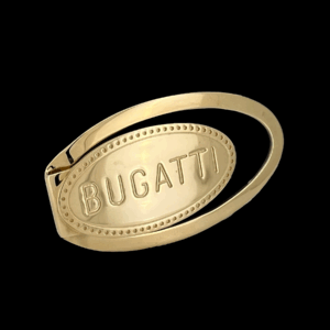 PINCE À BILLETS BUGATTI EN OR JAUNE 750
