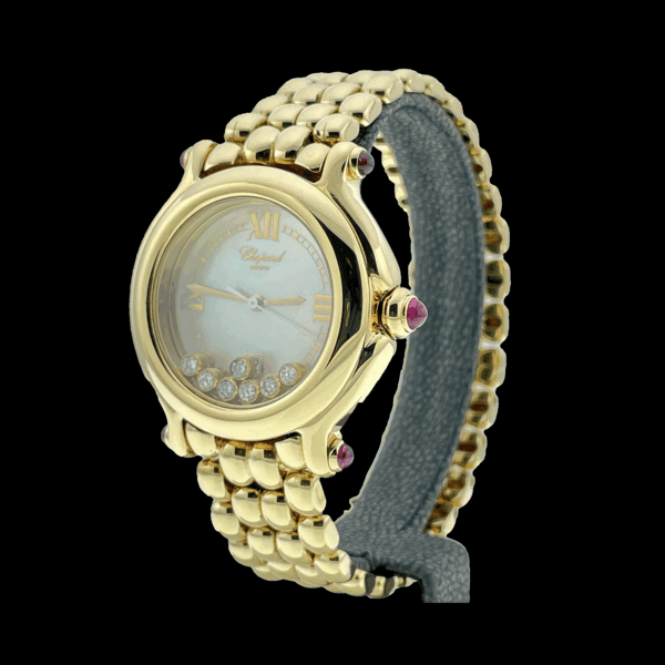 MONTRE CHOPARD HAPPY SPORT OR JAUNE 750 – Image 2