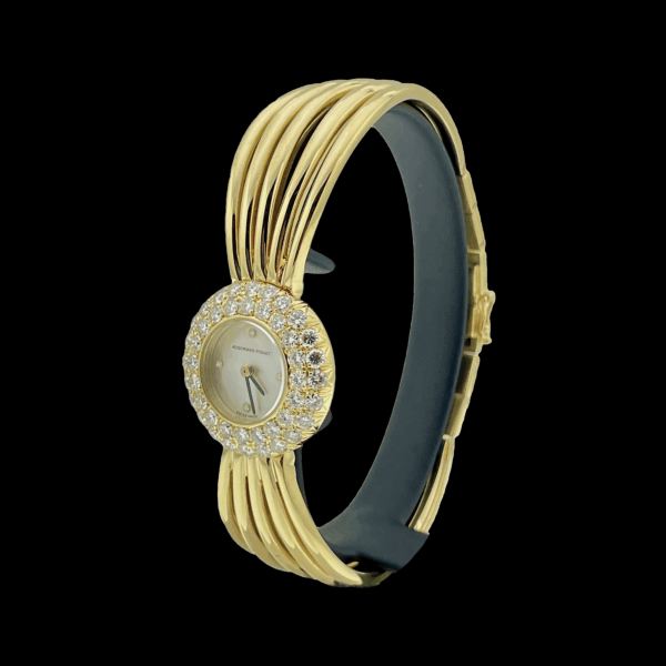 MONTRE AUDEMARS PIGUET EN OR JAUNE 750 DIAMANTS – Image 2