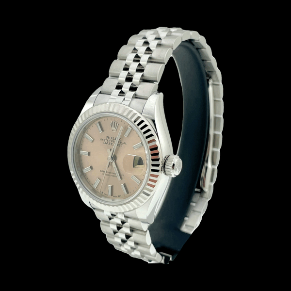 ROLEX OYSTER PERPETUAL LADY-DATEJUST ACIER ET OR GRIS – Image 2