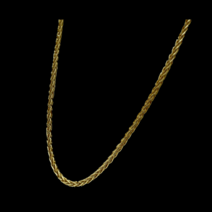 CHAINE EN OR JAUNE 585 MAILLE PALMIER