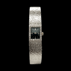 MONTRE-BRACELET FAVRE LEUBA OR GRIS 750 DIAMANTS