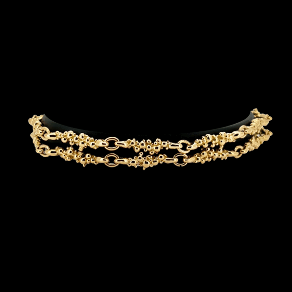 BRACELET GILBERT ALBERT OR JAUNE 750 – Image 2