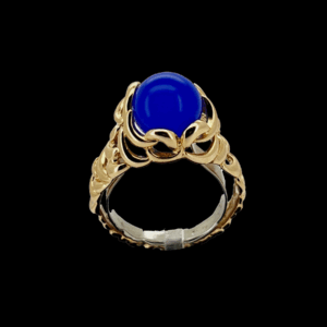 BAGUE GILBERT ALBERT OR JAUNE 750