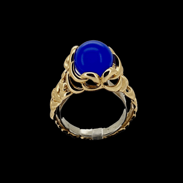 BAGUE GILBERT ALBERT OR JAUNE 750