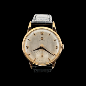 MONTRE OMEGA CLASSIC JUMBO VINTAGE OR JAUNE 750