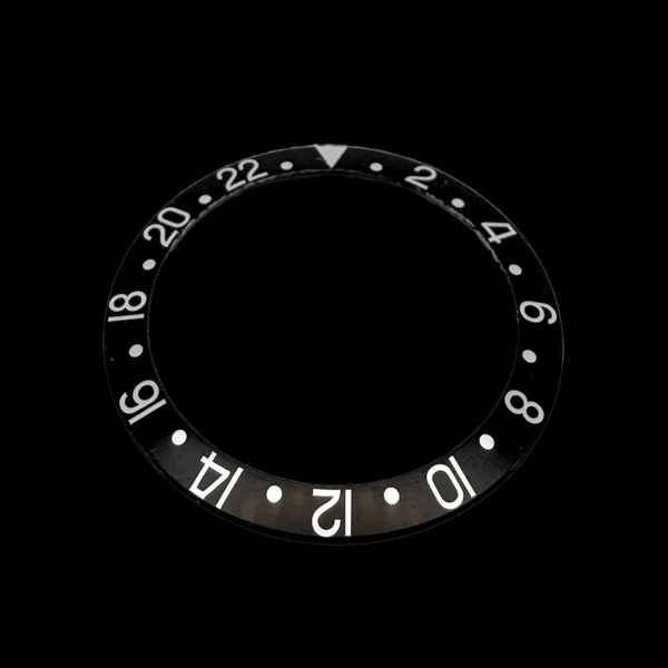 LUNETTE - INSERT POUR ROLEX GMT 1675 NOIR
