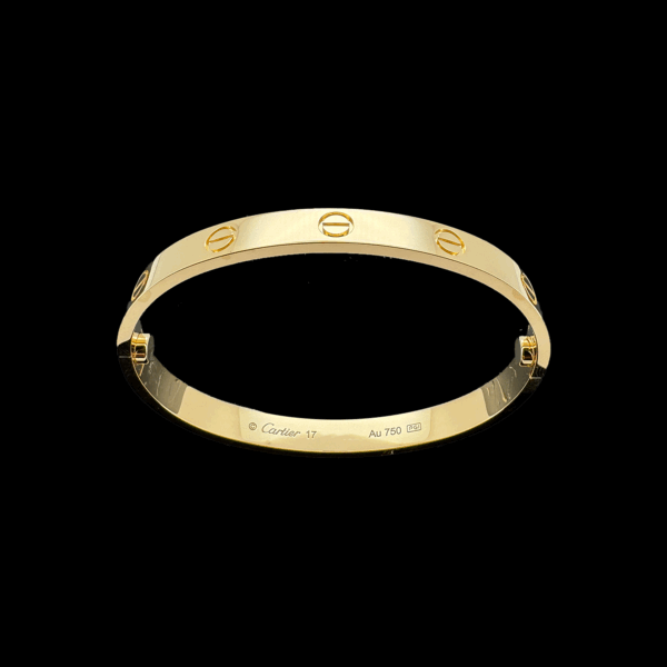 BRACELET CARTIER LOVE OR JAUNE 750