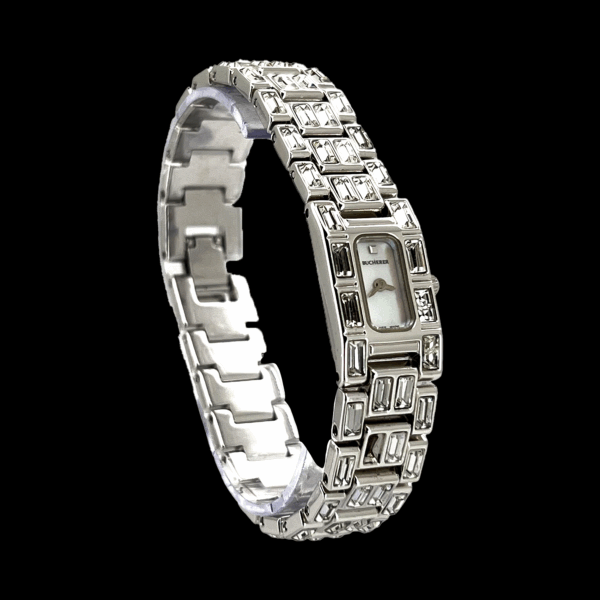 MONTRE BUCHERER ACIER SERTIE DE ZIRCONS – Image 2