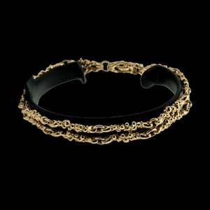 BRACELET GILBERT ALBERT OR JAUNE 750