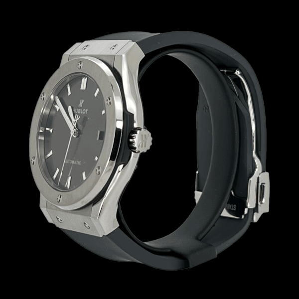 HUBLOT CLASSIC FUSION WATCH RACING GREY TITANIUM – Image 2