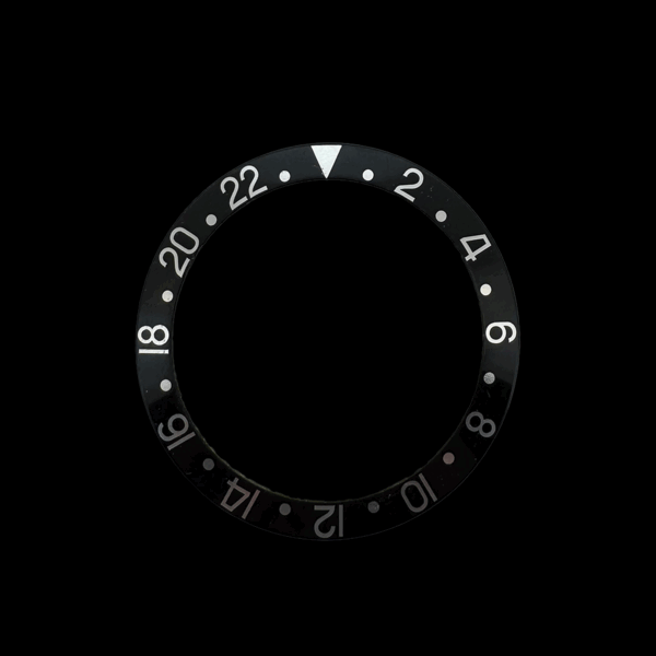 LUNETTE - INSERT POUR ROLEX GMT 1675 NOIR – Image 2
