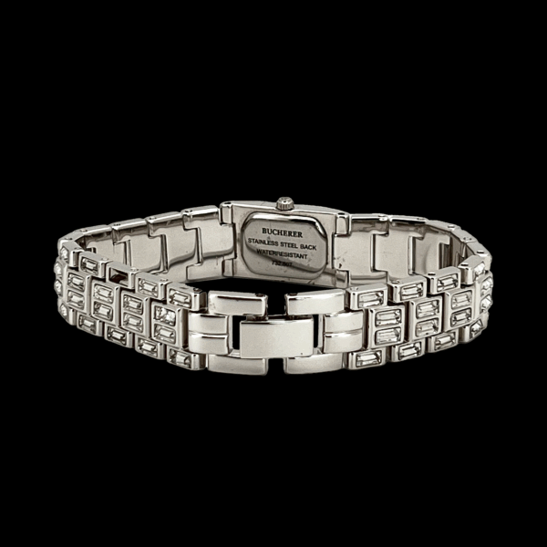 MONTRE BUCHERER ACIER SERTIE DE ZIRCONS – Image 3
