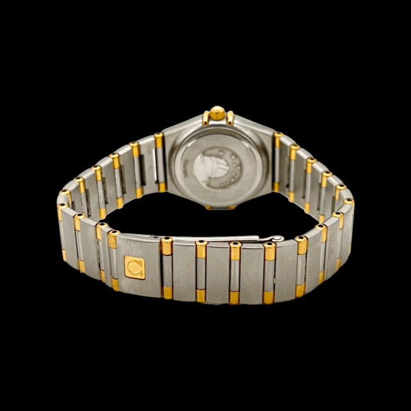 MONTRE OMEGA CONSTELLATION OR JAUNE ET ACIER – Image 3