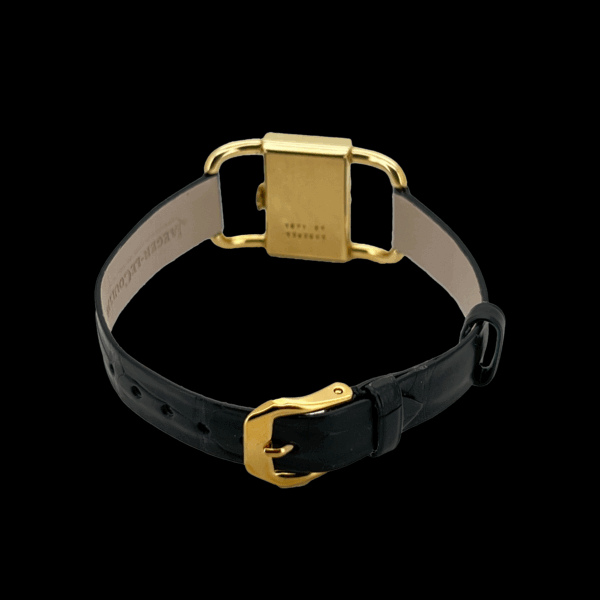 JAEGER LECOULTRE ETRIER VINTAGE OR JAUNE 750 – Image 3