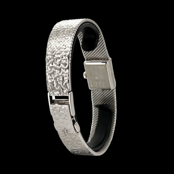 MONTRE-BRACELET FAVRE LEUBA OR GRIS 750 DIAMANTS – Image 3