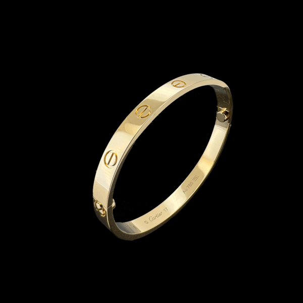 BRACELET CARTIER LOVE OR JAUNE 750 – Image 3