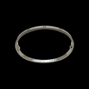 BRACELET CARTIER LOVE PETIT MODÈLE OR GRIS 750