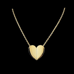 COLLIER VAN CLEEF & ARPELS CŒUR FRIVOLE OR JAUNE 750