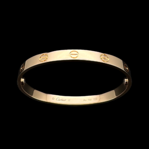 BRACELET CARTIER LOVE MODÈLE CLASSIQUE OR ROSE 750