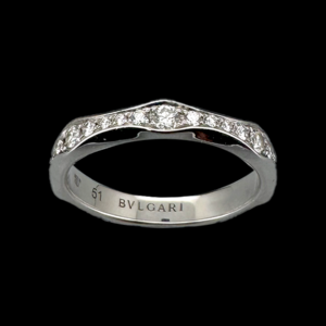 BAGUE BVLGARI INFINITO PLATINE 950 DIAMANTS
